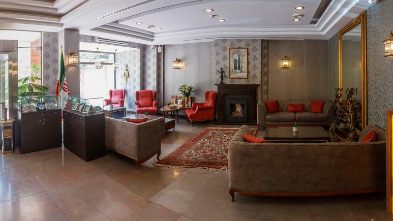 لابی هتل آپارتمان طوبی تهران